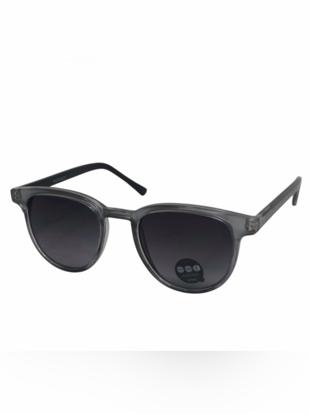 KOMONO Sunglasses Francis Silver/Black NEW